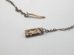 VTG 1940s Asian Silver Spiders on Spider Webs Necklace and Bracelet Set (CF110)