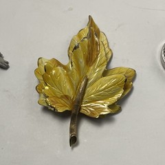 Vintage Lot Brooches/Pins Pewter Tona + More Mixed Lot Of 9