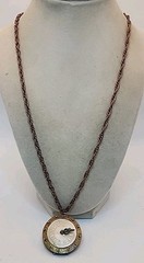 Vintage Gold Tone Faux Watch Locket Pendant Necklace SEE DESCRIPT. & PICS 26″