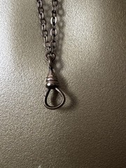 Antique Victorian Gold Filled Watch Chain 50″ W&S Star Moon Clasp