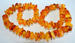 54gr RUSSIAN SOVIET BALTIC AMBER BEAD NECKLACE 琥珀 BRACELET STONE PENDANT EARRING