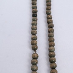 VTG Boho Ethnic Tribal Long Wood Beaded Necklaces (6) Earth Tones
