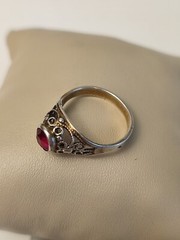 Silver Ring Soviet 875 Ring Unisex Adults vintage silver ring ussr Jewellery
