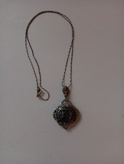 Vintage 1930 Siam Sterling Silver Niello Dancing Goddess Mekkala Jewelry Set