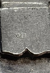Vintage Sterling Silver Panther Chain Choker Necklace Unisex 40 Gr Modernist 15”