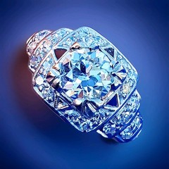 Original EARTH MINED DIAMOND Deco Engagement Ring Vintage PLATINUM Solitaire S 6
