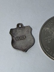 Vintage Harvard House in Stratford-upon-Avon Silver Travel Bracelet Charm
