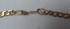Vintage Lot of 2 Gold-Tone Stackable Flat Chain Necklace 16 – 24 inch
