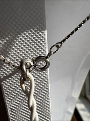 Vintage Sterling Silver & Smoky Quartz Necklace; Made in Israel; Beautiful!