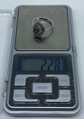 Vintage rings, silver 925, size 8.25 Weight 2.28 g. Women’s jewelry.