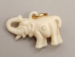 Vintage Style Elephant Charm Lot Pendant Necklace Boho Antique Bronze Silver 6pc