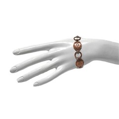 Copper Bracelet 7″ Concho Southwestern Rustic Americana Cowgirl Boho Rodeo VTG