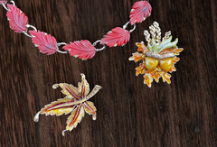 Thanksgiving Fall Autumn Jewelry Lot All Vintage Some Signed