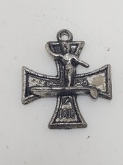 1960’s SURFER LONGBOARD IRON MALTESE CROSS AWARD MEDAL ED ROTH 1813 1914