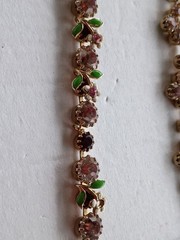 1950s Weiss Floral Necklace & Bracelet Set