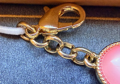 Monet Bracelet With Bold Pink Stones & Pink Crystals (NIB)