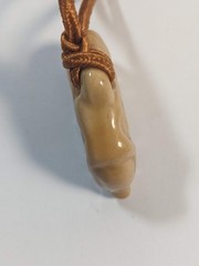 Vintage Free Willy 2 Mystical Whale Pendant Ceramic With Original Cord *READ