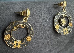 VTG 1950-1960’s Asian Bird Earrings Never Worn