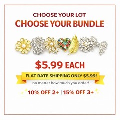 Vintage Brooch Lot Estate Jewelry Build Your Bundle $5.99 Each Vintage & Modern