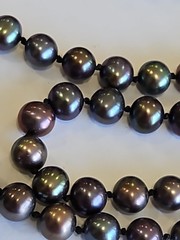 Vintage Tahitian Pearl Necklaces 18in.