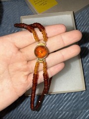Signed Vintage Artisan Beaded Necklace – One of a Kind