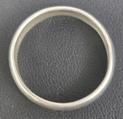 Mens Polished Band Sterling Silver Ring 925 Mexico Size 13