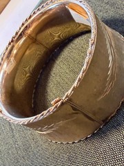 Vintage SOLID 14KT Gold Stamped 7″ Bracelet 40.7 Grams New Old Stock