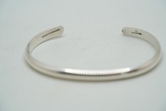 Vintage Sterling Silver Handwrought IC Cuff Bracelet JB50