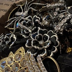 Vintage to Now Jewelry Lot, ALL WEARABLE Untested. No Broken. Box A5
