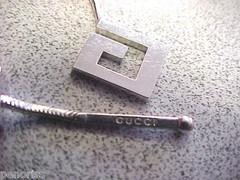 Gucci 18k White Gold Sliding “G” Necklace with Box & COA One size fits all