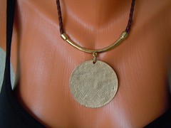 Necklace Pendant Rhinestones Faux Leather Fashion Jewelry Length 39-46 Cm