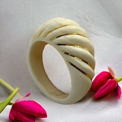 Vintage 14k gold Antique 1930’s 50’s Art Deco Ring siges 585 size 6