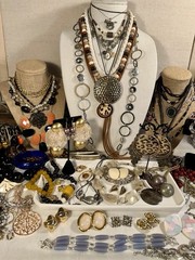 Boho Jewelry Lot 100 Pc. All Wearable Vintage And Modern