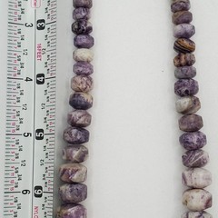 VTG 925 DTR Mine Finds Jay King Necklace 21in Dream Chevron Amethyst Rondelles