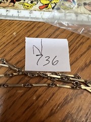 Vintage Chain Golden 36 In No Marks N736