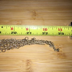 Vintage Gold Tone Lariat Y Necklace Long Chain Tassel Knot Pendant Art Deco