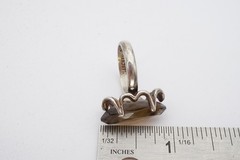 Vintage Mexico Sterling Silver 925 Smoky Quartz Ring Size 8