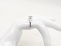 Antique 1920s $2000 .40ct VS G Old Euro Diamond 18k White Gold Filigree Ring