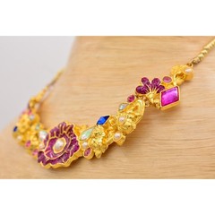 Disney Store London Necklace Princess Aurora Sleeping Beauty Halloween Bin3C