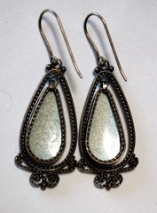 Vintage 1980s Russian Hand Painted Enamel Jewelry Earrings 3 Variations #122,157
