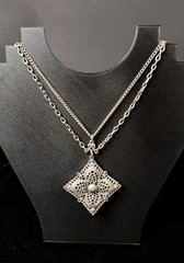 VintagePendant Necklace by Celebrity 30” long Boho Gothic Hippie Biker Costume