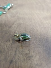 Vintage Sorrento Sterling Silver & Filigree Bracelet & Clip Earrings