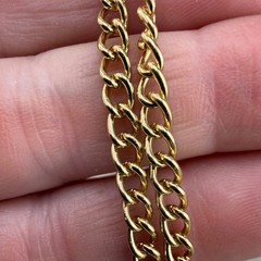 Juicy Couture Necklace Heart Empty Solid Rhinestone Gold Tone 42”