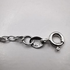 Vintage Beautiful Jewelry Chain Necklece,925 Sterling Silver,Signed , 5,60g