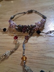 Vintage Bangle Cuff Beaded Bracelet Lot Of 19 Pcs Free Shipping See Description