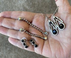 Vintage Silver & Gold Plated Jewelry Lot W/ Marcasite, 1928 Brand Pieces & More