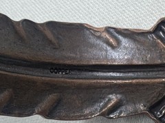 Vintage Wheeler Manufacturing Co Copper Cuff Bracelet