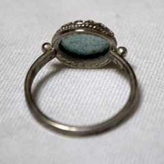 Vintage Russian Hand Painted Enamel Rings 4 Variation Finift Technique #7,12,87