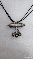 Vintage 1990s Rare real old Handmade High Grade old Silver Rajasthan Tribal Pend