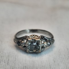 Engagement Ring, Vintage Art Deco, or Edwardian Non-precious Vintage Ring